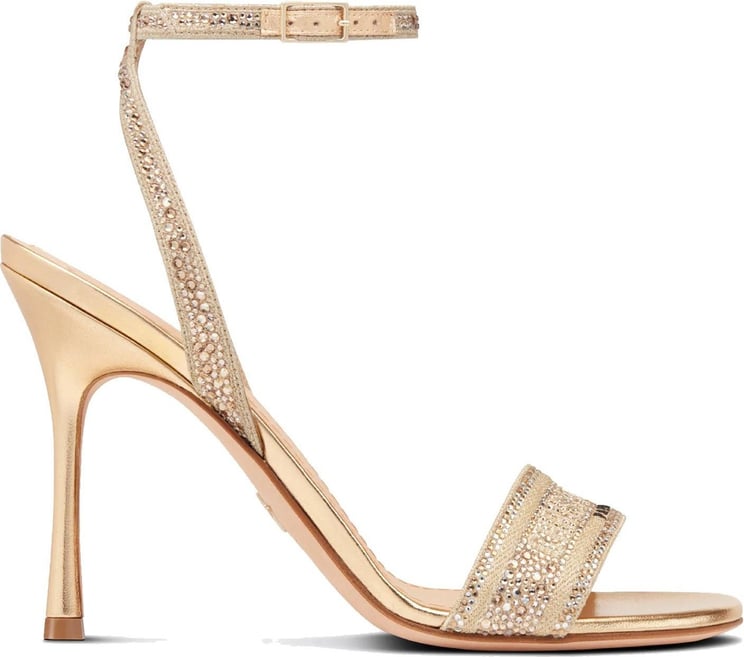 Dior Dior D-Way Crystals Sandals Goud