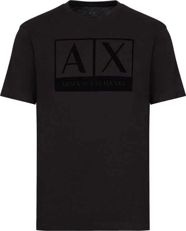 Armani Exchange T-shirt Black Zwart