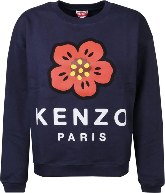 Kenzo Regular Sweatshirt Blue Blauw