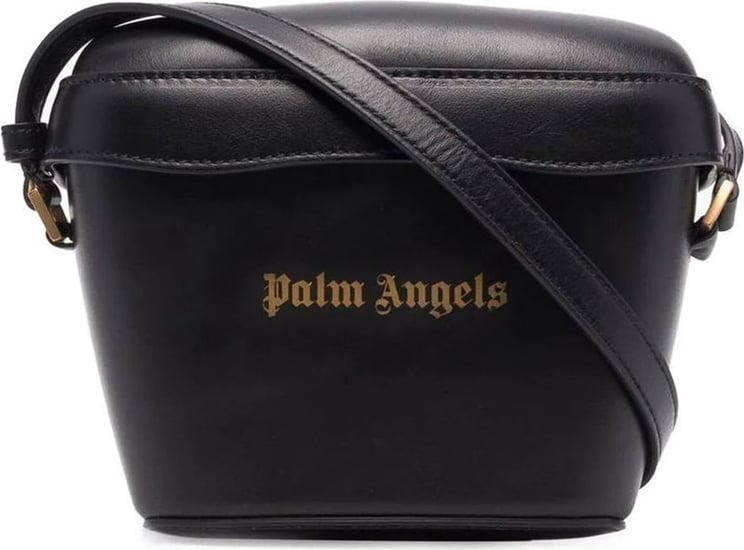 Palm Angels Palm Angels Padlock Shoulder Bag Zwart