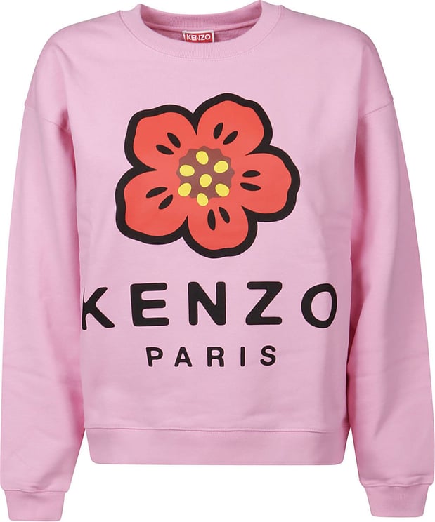 Kenzo Regular Sweatshirt Pink & Purple Roze