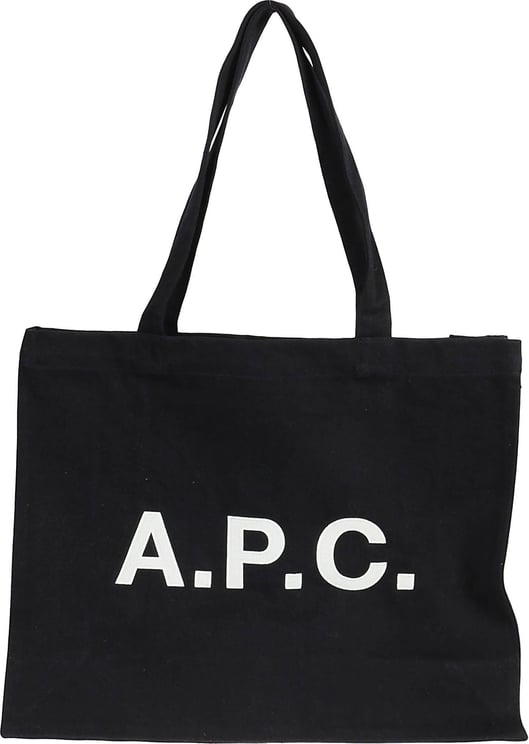 A.P.C. Diane Shopping Bag Black Zwart