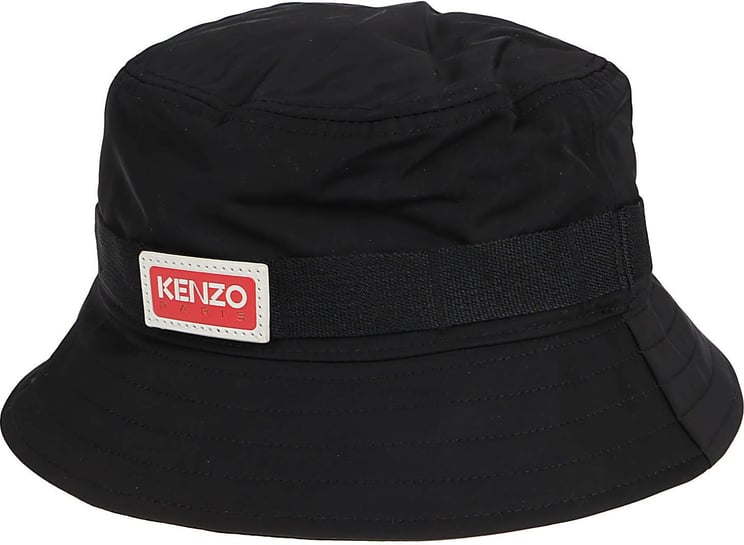 Kenzo Bucket Hat Black Zwart