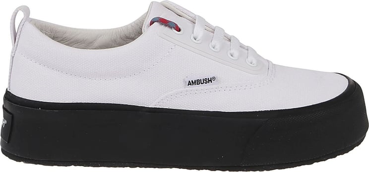 AMBUSH New Low Vulcanized Sneakers White Wit