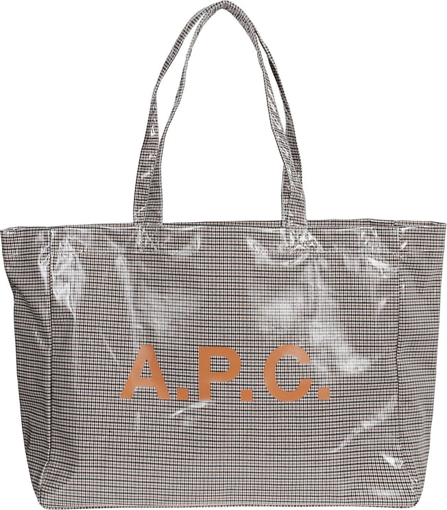 A.P.C. Diane Shopping Bag Brown Bruin