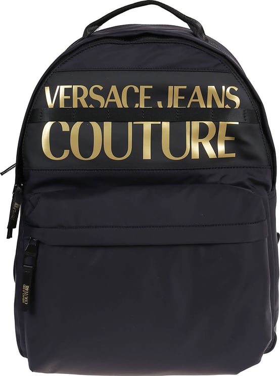 Versace Jeans Couture Range Logo Couture Sketch 1 Backpack Black Zwart