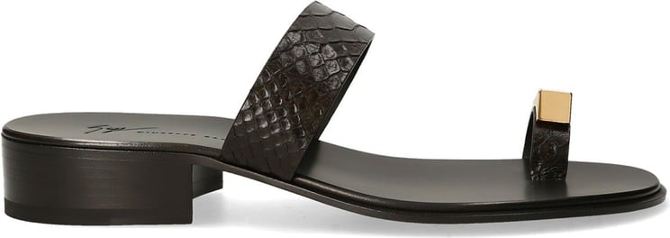 Giuseppe Zanotti sandalen zwart Zwart