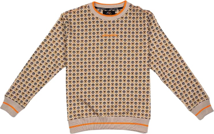 Carlo Colucci Sweatshirt With Monogram C4633 571 Beige