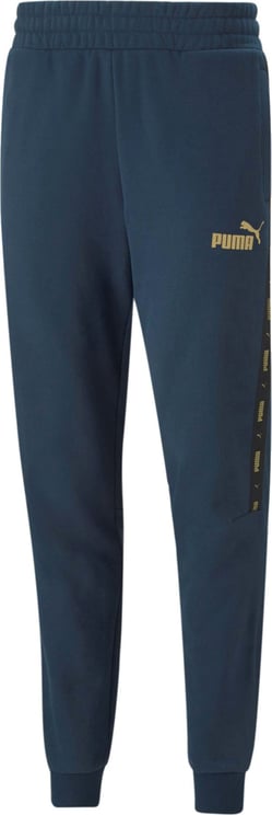 Puma Pants Track Suit Man Ess+ Tape Golden Sweatpants 673986.73 Blauw
