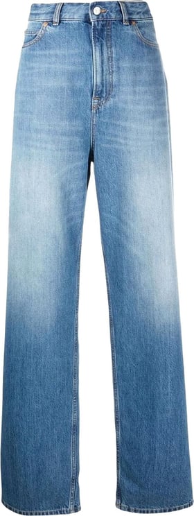 Valentino Valentino Archive Patch Jeans Blauw
