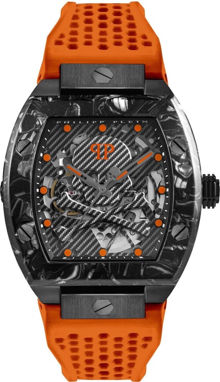 Philipp Plein PWBAA1222 The $keleton Topaz Sport Master horloge 44 mm Zwart
