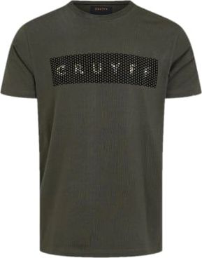 Cruyff Camo T-shirt Khaki Groen