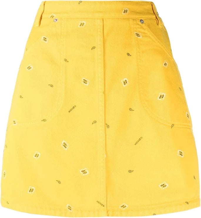 Kenzo Skirts Yellow Yellow Geel