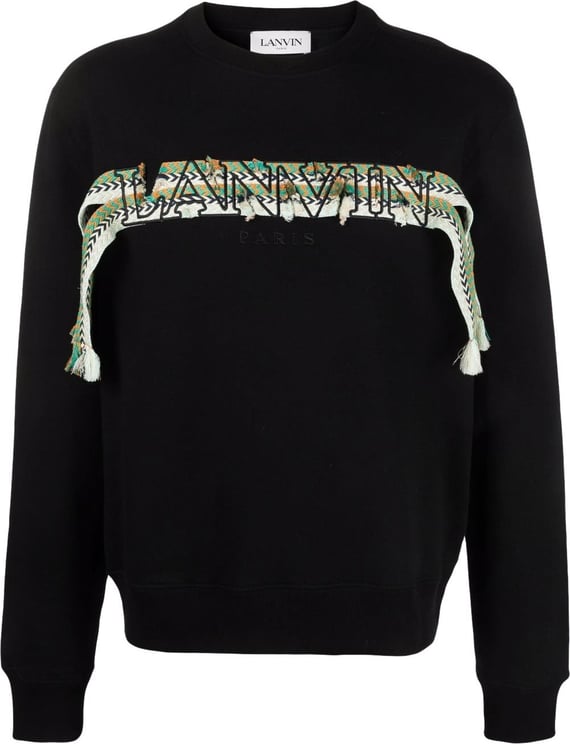 Lanvin Sweaters Black Black Zwart
