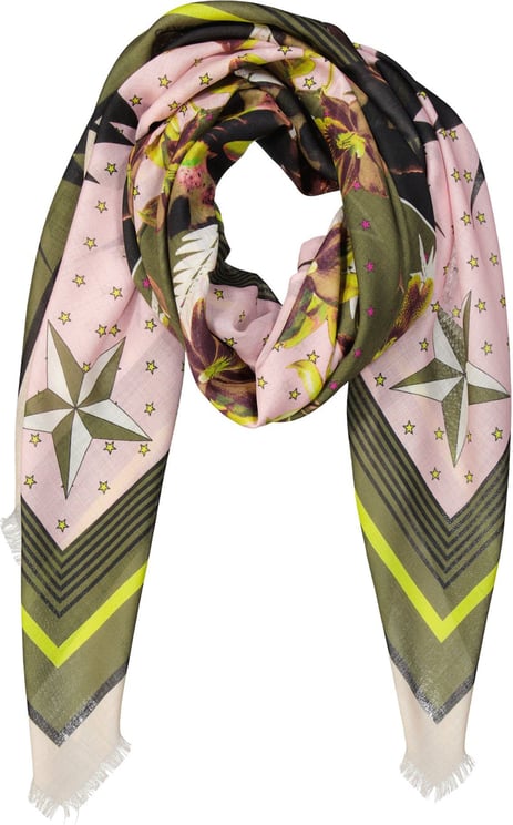 Givenchy Givenchy Printed Foulard Beige