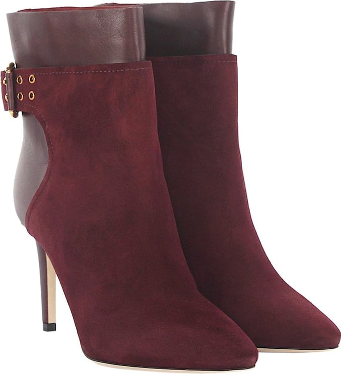 Jimmy Choo Women Ankle Boots Red - Tess Rood