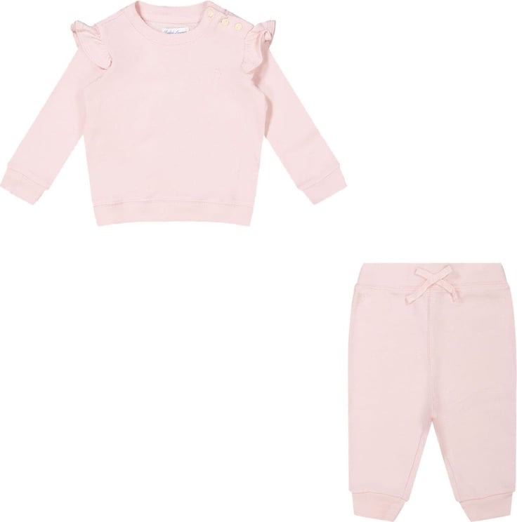 Ralph Lauren Ralph Lauren 310890282 baby joggingpak licht roze Roze