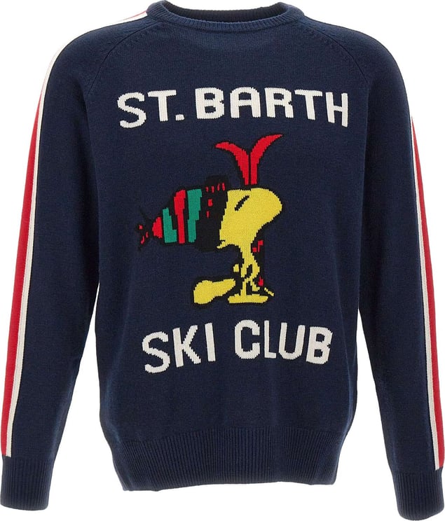 Saint Barth MC2 Mc2 Saint Barth Sweaters Blue Blauw