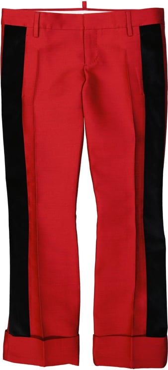 Dsquared2 Dsquared2 Classic Cropped Trousers Rood