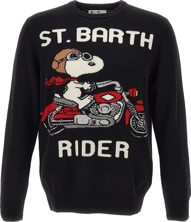 Saint Barth MC2 Mc2 Saint Barth Sweaters Black Zwart
