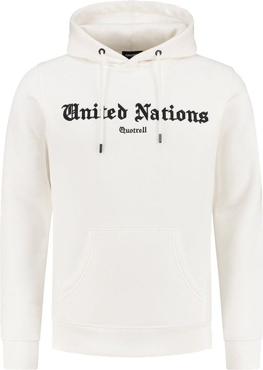 Quotrell United Nations Hoodie | Off White Wit