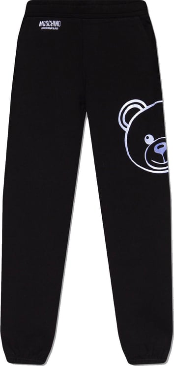 Moschino Moschino Underwear Cotton Jogging Pants Zwart