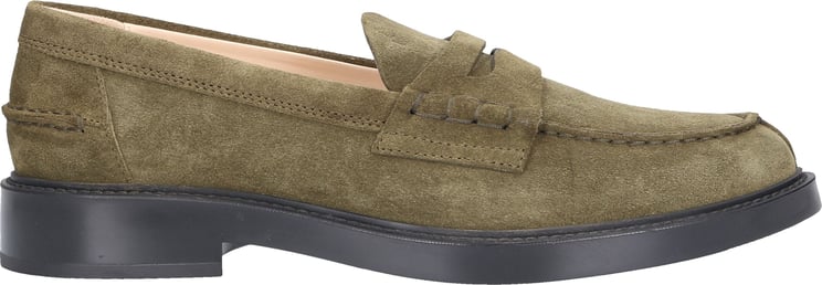Tod's Loafers Wc Suede Dory Groen