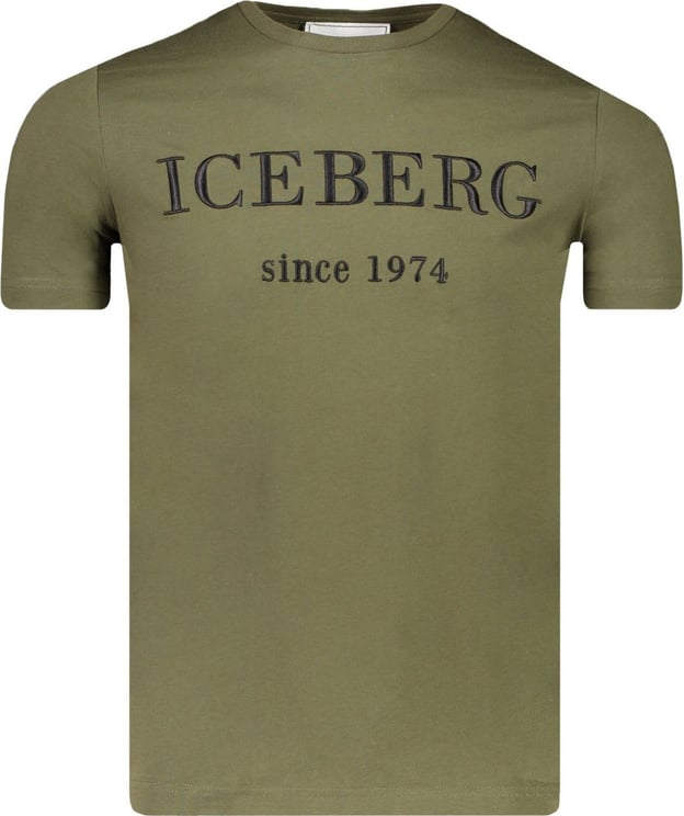 Iceberg T-shirt Groen Groen