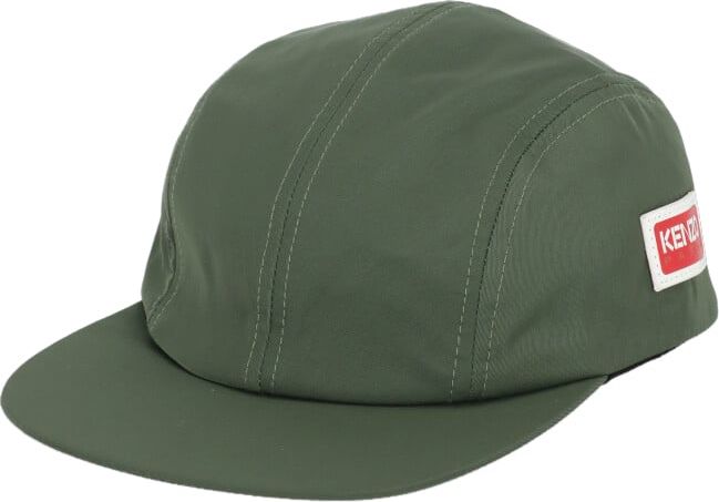 Kenzo Hats Dark Khaki Groen