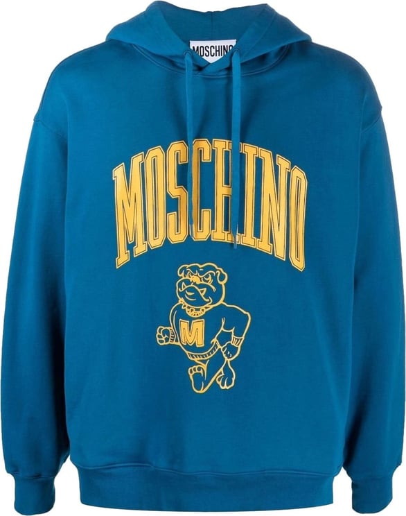 Moschino Sweaters Blue Blauw