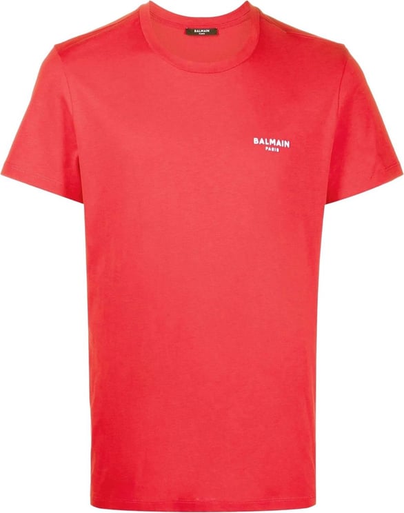 Balmain T-shirts and Polos Red Rood