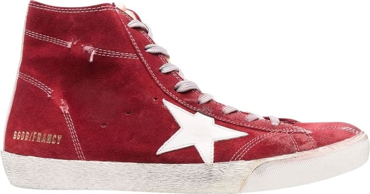 Golden Goose Sneakers Red Rood