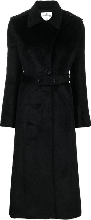 COURREGES Courrèges Coats Black Black Zwart