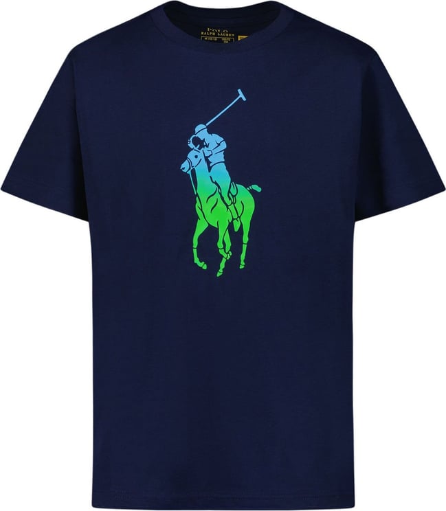 Ralph Lauren Ralph Lauren 891768 kinder t-shirt navy Blauw