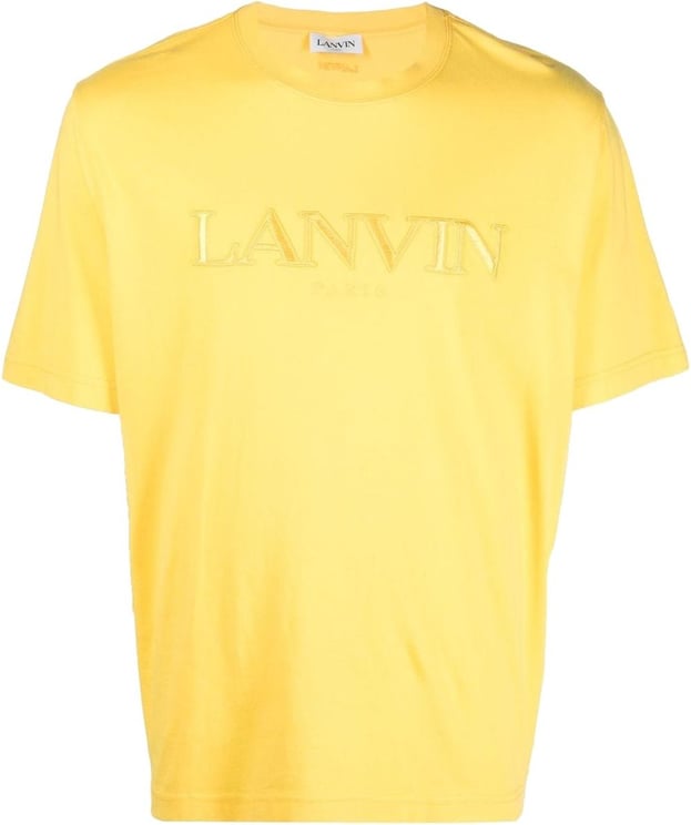 Lanvin T-shirts and Polos Yellow Yellow Geel