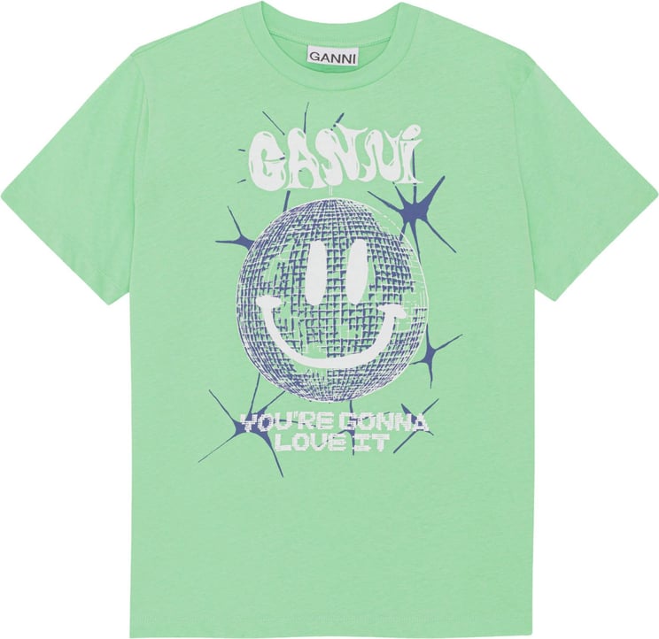 Ganni Shirts & Tops T3359 Groen