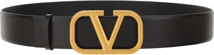 Valentino Valentino Logo Belt Zwart