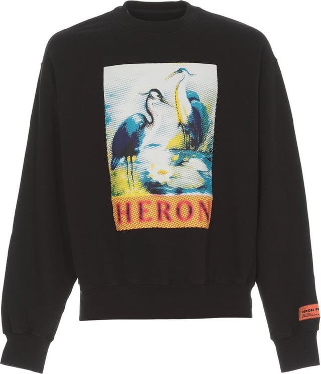 Heron Preston Sweaters Black Navy Blue Zwart