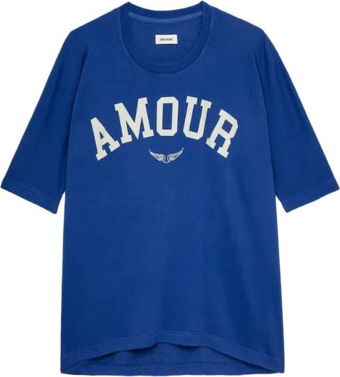 Zadig et Voltaire Zadig & Voltaire T-shirts And Polos Blue Blauw