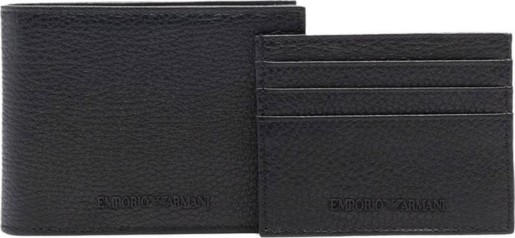 Emporio Armani Wallets Black Zwart