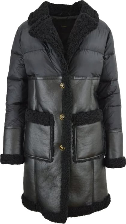 Pinko Coats Black Zwart