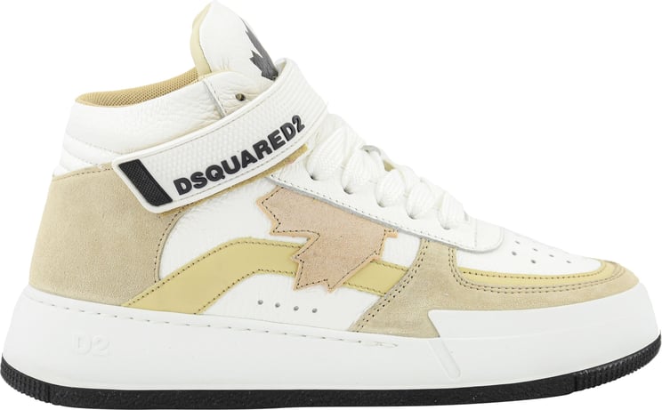 Dsquared2 High Top Sneaker White Pi Wit