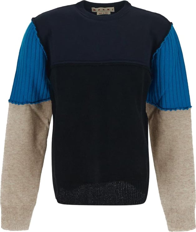 Marni Knit Crewneck Sweater Zwart