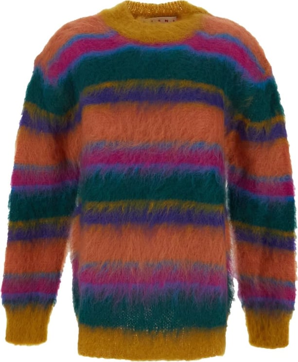 Marni Fuzzy Wuzzy Knit Sweater Divers