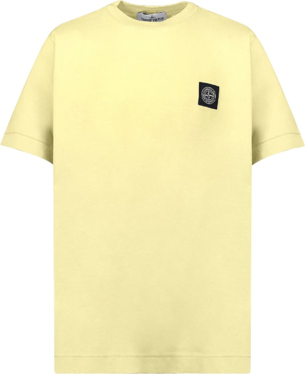 Stone Island Junior Stone Island 7816201 47 kinder t-shirt geel Geel