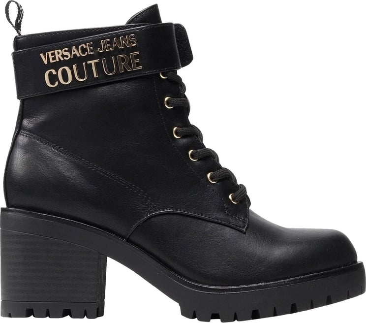 Versace Versace Jeans Couture Leather Boots Zwart