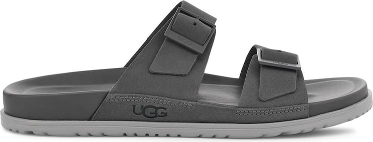 UGG Wainscott Buckle Slides Sandals Grijs
