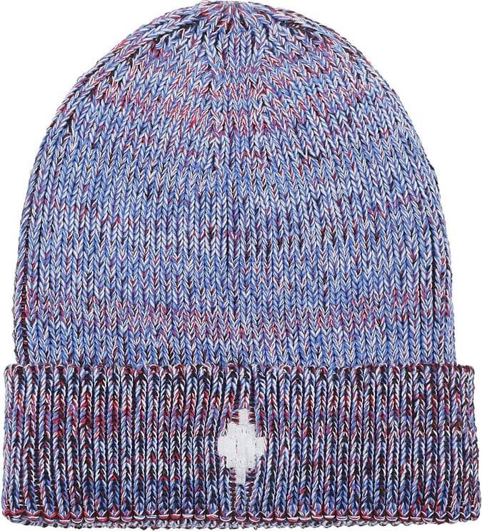 Marcelo Burlon cross colorful knit beanie Divers