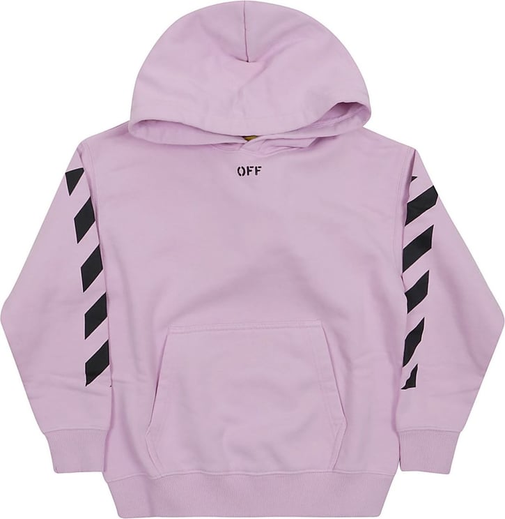 OFF-WHITE off stamp hoodie Roze