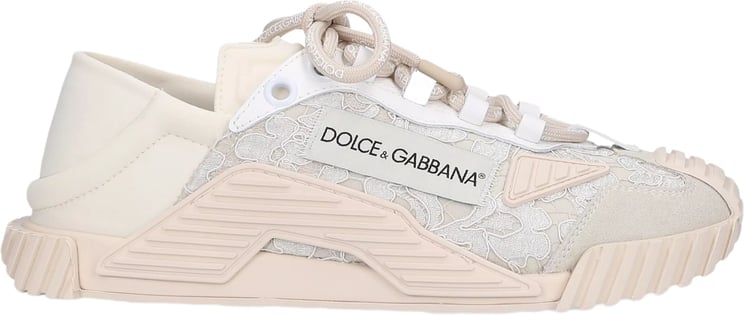 Dolce & Gabbana Low-top Sneakers Ns Lace Soko Beige